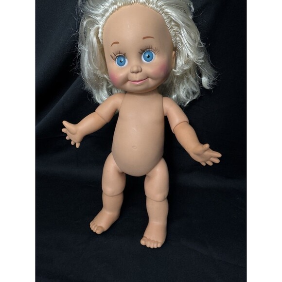 Galoob 1990 Baby Face Doll So Sweet Sandi Blonde Hair Doll 13” VTG - Picture 3 of 9